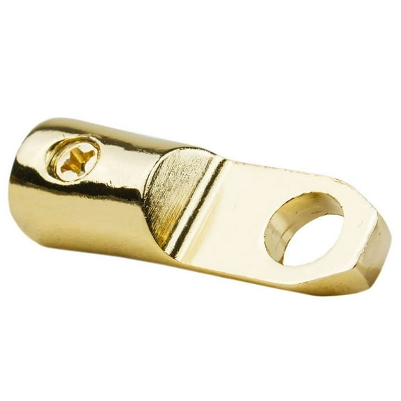 Xscorpion 4 or 8 Gauge AWG Gold Car Stereo Ring Terminal 4GA Set Screw RT4/8G