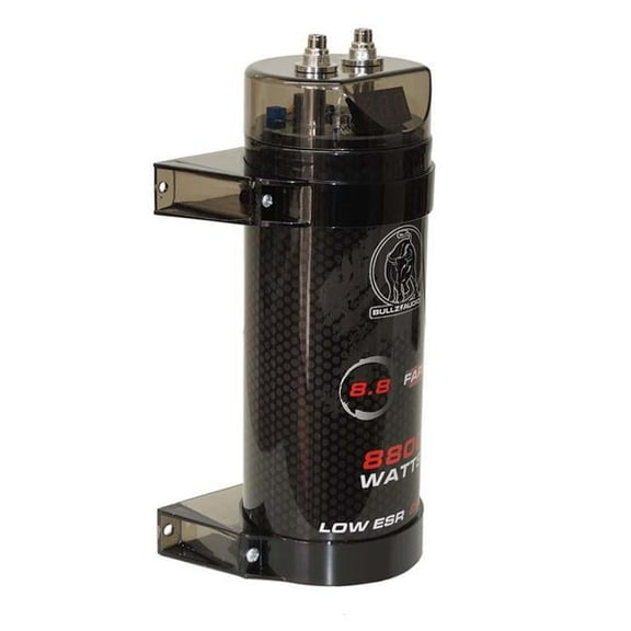 Xscorpion 8.8 Farad Bullz Audio Capacitor with Digital Voltage Display