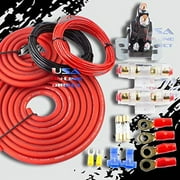 Xscorpion Heavy Duty Dual Auxiliary Battery Isolator Kit with Copper Cables and Fuses