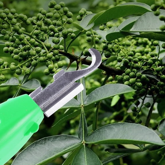 Xshuai Lightweight Garden Pruning Shears, Steel Herb Flower Harvesting Scissors, Ergonomic Hand Protection Tool for Farm Garden Bonsai Hydroponics Plants