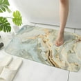 thumbnail image 1 of Xsinufn Marble Bathroom Rugs,Thick Stone Bath Rugs for Bathroom Non-Slip and Washable for Shower,Soft Absorbent Quick Dry Bath Mats Inside Entryway Door Mat for Bathroom Decorations 17"x24", 1 of 5