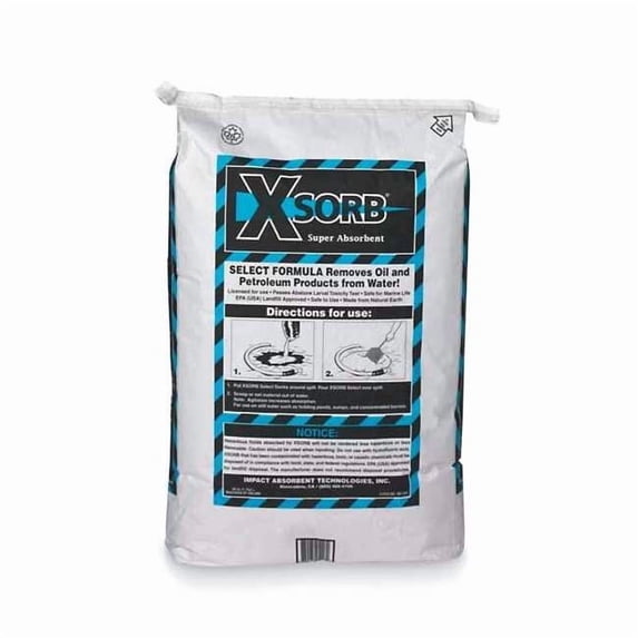 Xsorb Hydrocarbon Absorbent,1.75 cu. Ft.,Bag XB110S