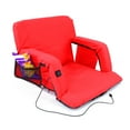 thumbnail image 1 of Xspec  Large Wide Heated Reclining Stadium Seat with Armrest, Battery NOT, 1 of 6