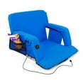 thumbnail image 1 of Xspec  Large Wide Heated Reclining Stadium Seat with Armrest, Battery NOT, 1 of 6