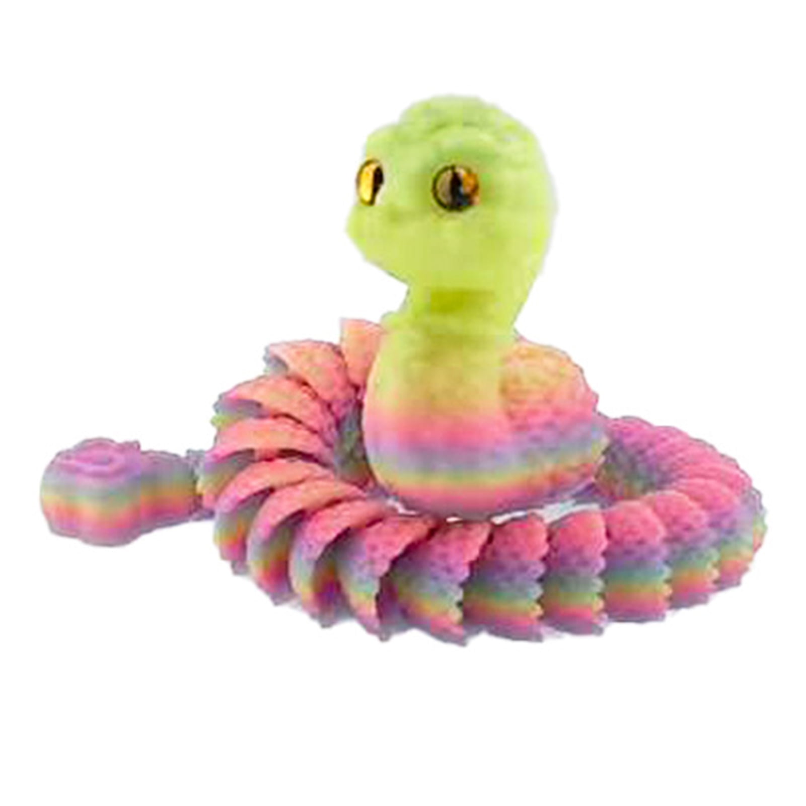 Xssm 3D Printed Articulated Snake Tabletop Ornament – Baby Snake with ...