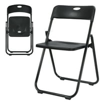 Xssm 6PCS Folding Chairs Outdoor Portable Activity Chair Staff Backpack Computer Chair Basics Foldable Plastic Chair