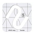 Xssm Acrylic Quilting Template Set - Free Motion Quilting Ruler, DIY