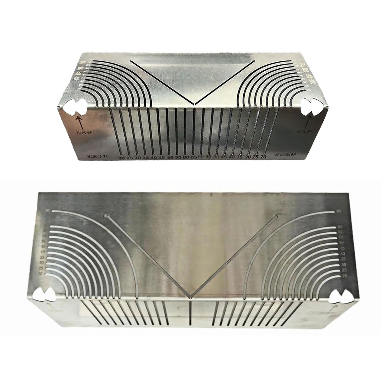 Règle De Marquage D'Arc Et D'Angle - Acier Inoxydable - Pour Menuiserie Et Bricolage - Portable Et Précise