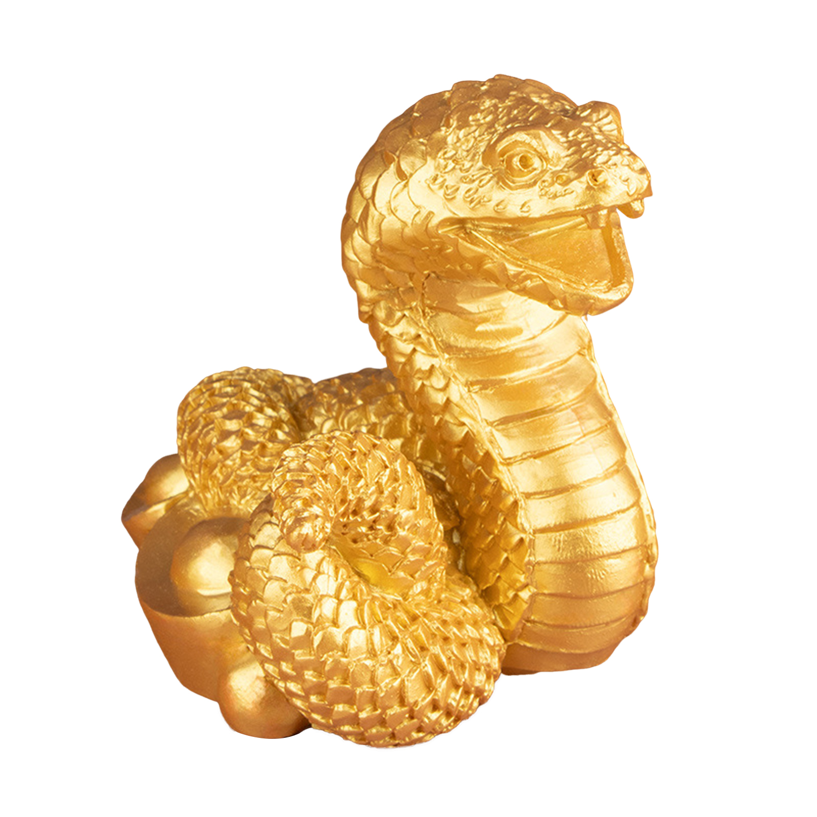 Xssm Chinese Zodiac Snake Figurine Resin Wealth Snake Statue