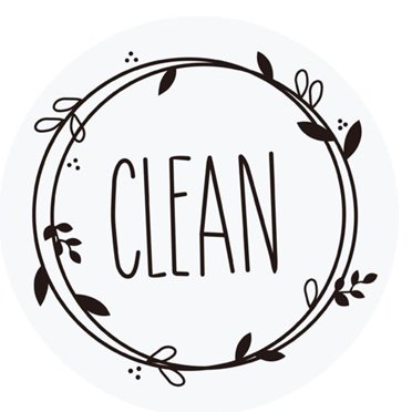 Magnet Clean Dirty Sign Dishwasher Magnet Oval Cle... – Grandado