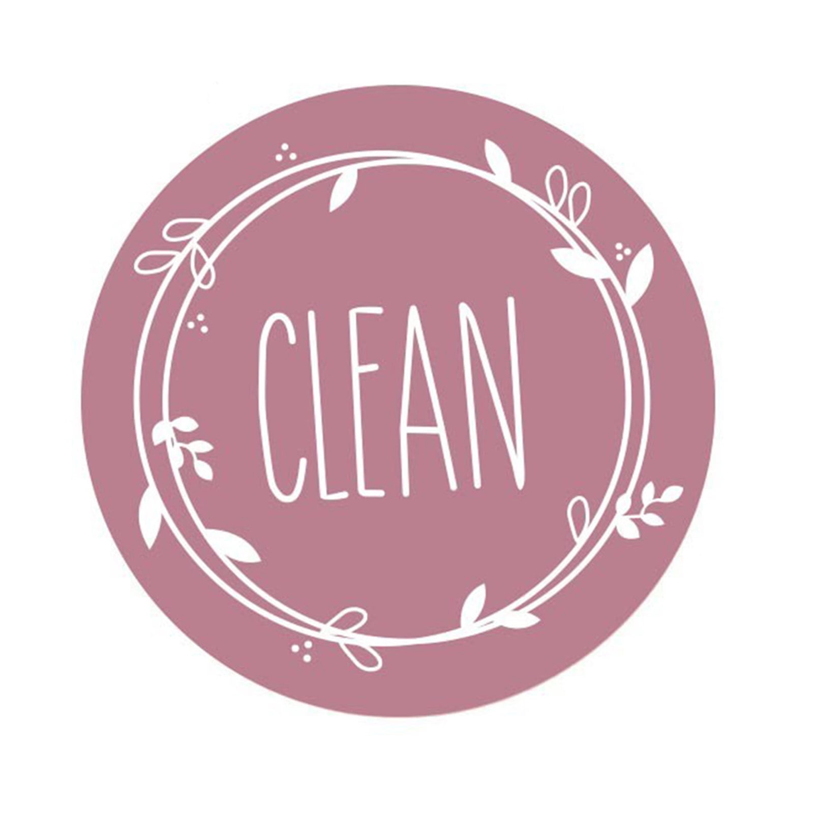 Xssm Dishwasher Magnet Clean Dirty Sign - Indicator with Clear Unique ...