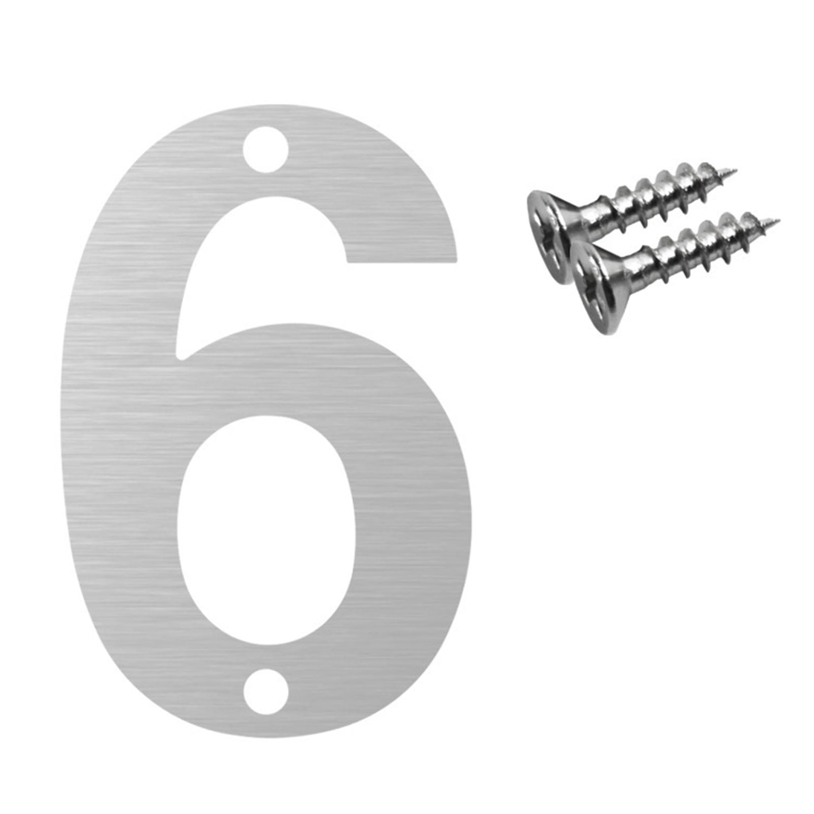 Xssm Floating House Numbers, Stainless Steel Metal Address Door Numbers ...