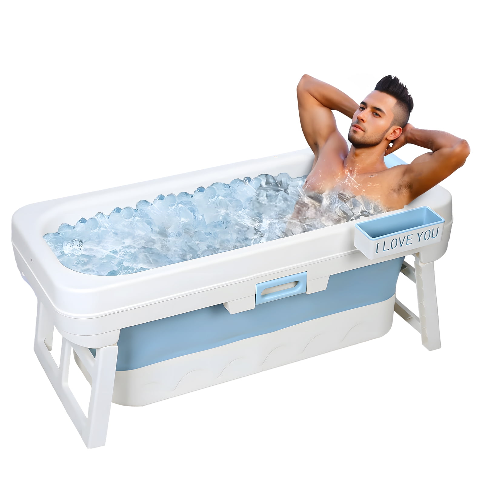 Xssm Portable Bathtub,Foldable Freestanding Bathtub,Shower Stall Tub ...