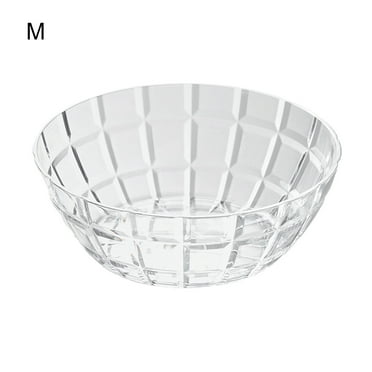 Xssm Salad Bowl - Eco-friendly Large Capacity Plastic, Snack Serving Salad Bowl for Home