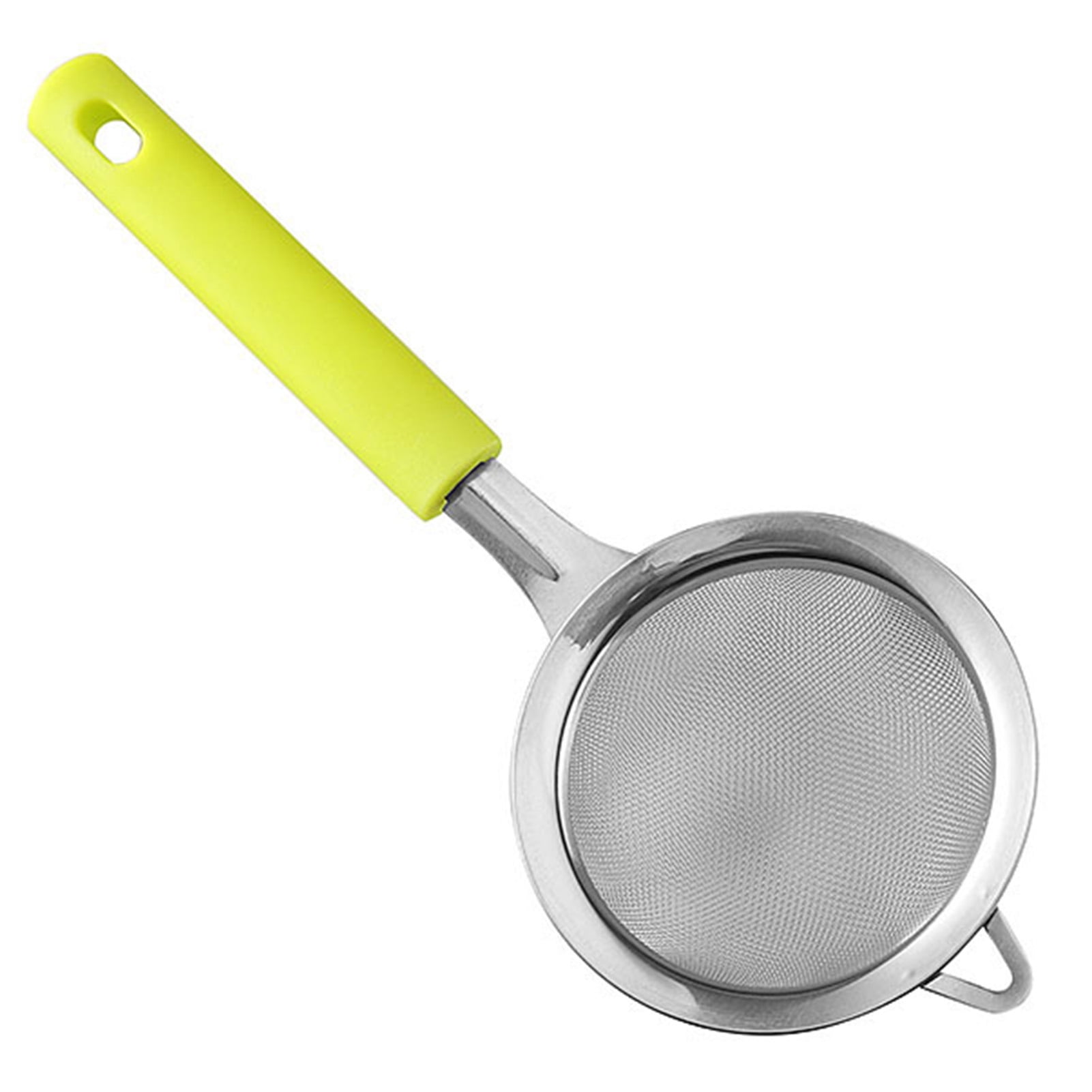 Xssm Uniform Mesh Flour Sieve AntiRust Manual Silver Color Stainless