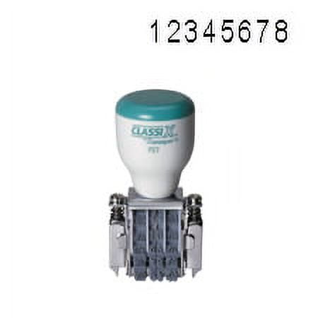 Xstamper 40204 Traditional, Number Stamp, Size: 1 / 8-Band