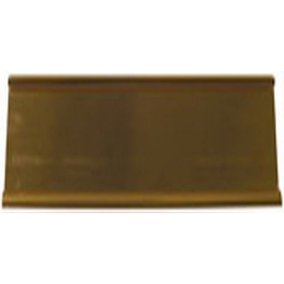 Xstamper 76215 Aluminum Desk Frame (2 sided), Gold, 2" x 10"