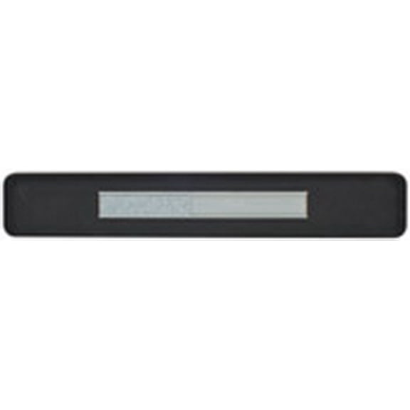 Xstamper 77404 Aluminum Changeable Wall Holder, Bronze, 2" x 13"