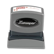 Xstamper. Eco-Green Eco-Green Title Message Stamp - Red