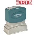 thumbnail image 1 of Xstamper Pre-Inked VOID One Color Title Stamp - Message Stamp - "VOID" - 0.50" Impression Width x 1.63" Impression Length - 100000 Impression(s) - Red | Bundle of 2 Each, 1 of 2