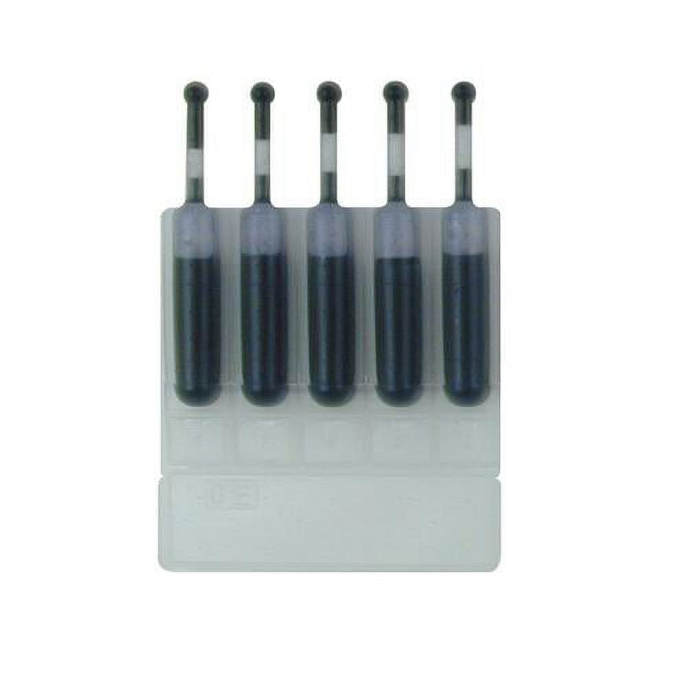 Xstamper Preinked Stamps Ink Cartridge Refills - 5 / Pack - Black Ink - 0.17 fl oz - Black Xstamper Preinked Stamps Ink Cartridge Refills - 5 / Pack - Black Ink - 0.17 fl oz - Black