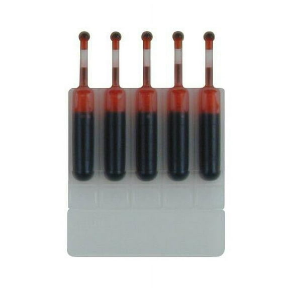 Xstamper Red Ink Refill System - 5 / Pack - Red Ink - 0.17 fl oz | Bundle of 10 Packs
