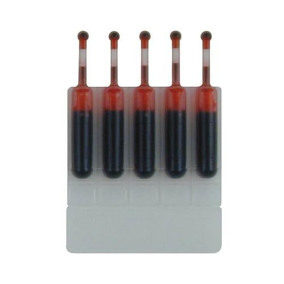 Xstamper Red Ink Refill System - 5 / Pack - Red Ink - 0.17 fl oz | Bundle of 10 Packs