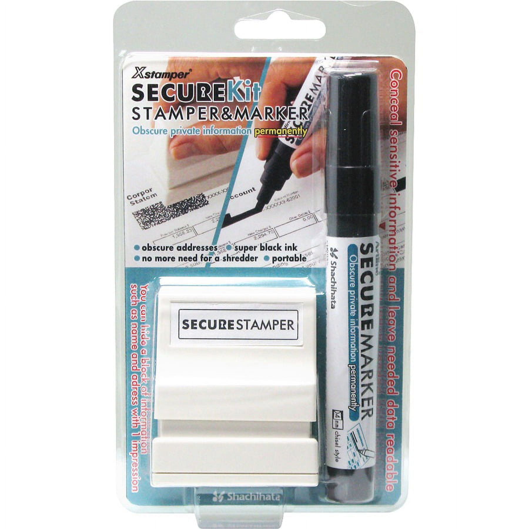 Xstamper Small Security Stamper Kit - 0.50 Xstamper Small Security Stamper Kit - 0.50