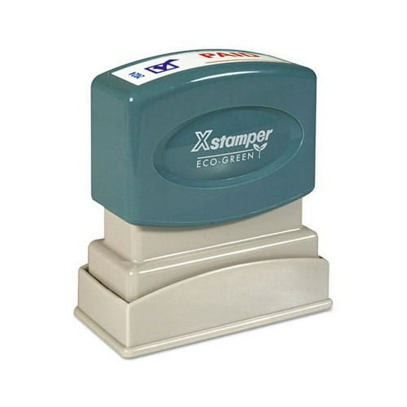 Xstamper, XST1829, SCANNED Pre-inked Stamp, 1 Each