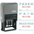 thumbnail image 1 of Xstamper, XST40330, Self-Inking Paid/Faxed/Received Dater, 1 Each, 1 of 4