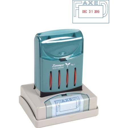 Xstamper, XST66213, Pre-Inked FAXED VersaDater Stamp, 1 Each