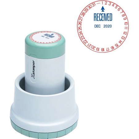 Xstamper XpeDater RECEIVED Rotary Dater, Each