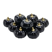 Xsylife 12pcs Halloween Simulation Pumpkin Fake Pumpkin Ornament Artificial Pumpkin Model Holiday Decor Art Craft Party Favor for Bedroom Living Room