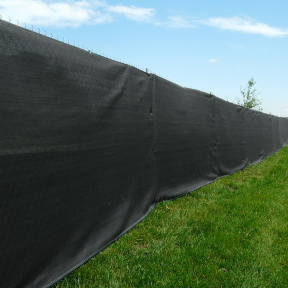 Xtarps 10" x 12" Black Fence Screen, 90% Blockage