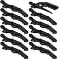 thumbnail image 1 of Xtava Styling Hair Clips for Women - 12 pcs Professional Plastic Hair Sectioning Clips - Durable Alligator Hair Clip with Nonslip Grip and Wide Teeth for Easy Styling of Thick and Thin Hair, 1 of 5
