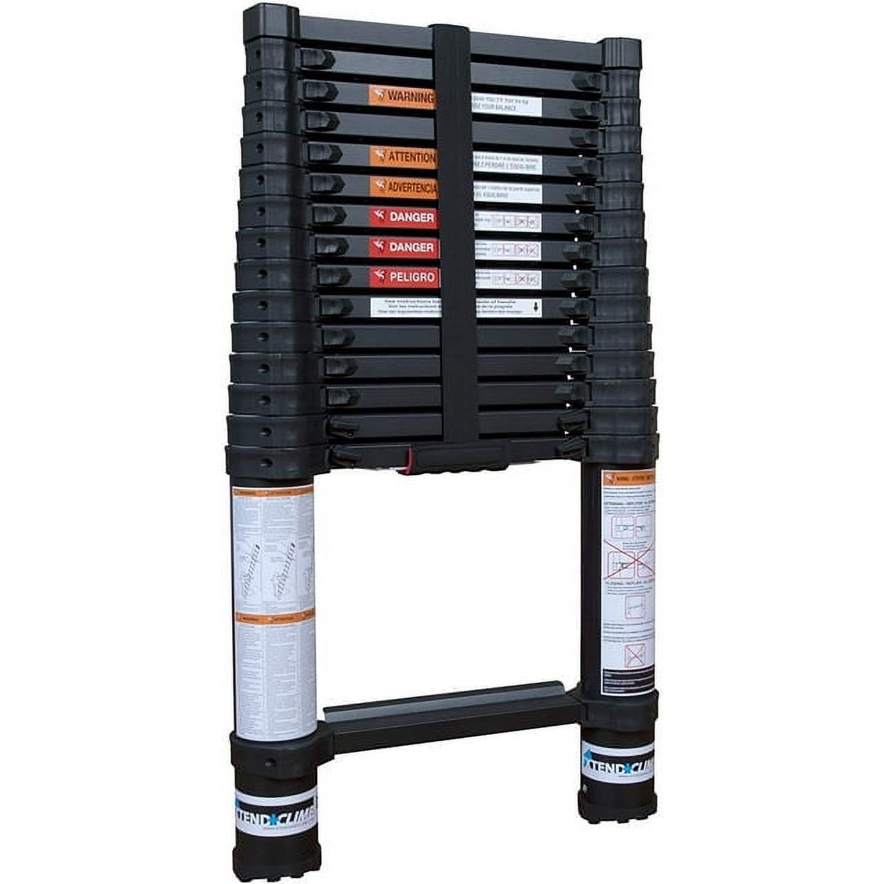 Xtend & Climb Contractor Series 155+/300 Aluminum Telescoping Ladder 15