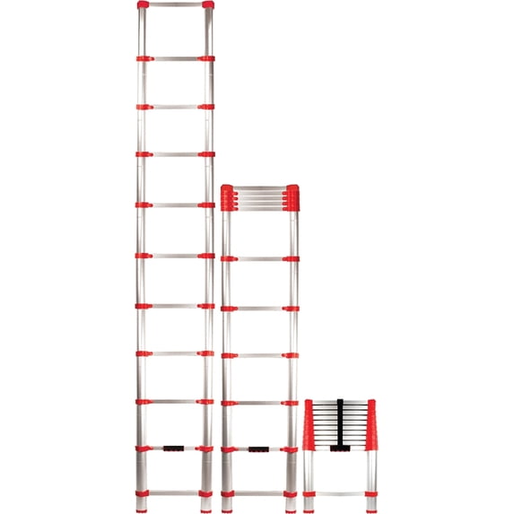 Xtend + Climb Telescoping Extension Ladder, Aluminum, 760P