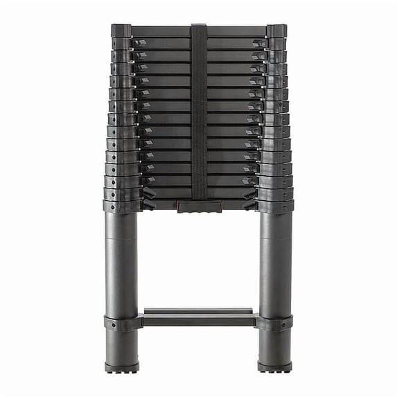 Aluminum Telescoping Extension Ladder, 300 lb Load Capacity CS155+/300