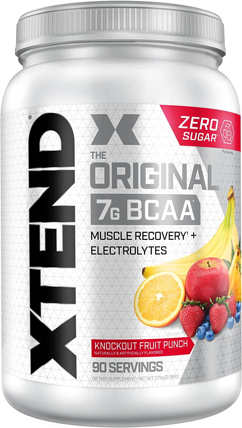 Xtend The Original 7G BCAA, Knockout Fruit Punch, 2.68 lb