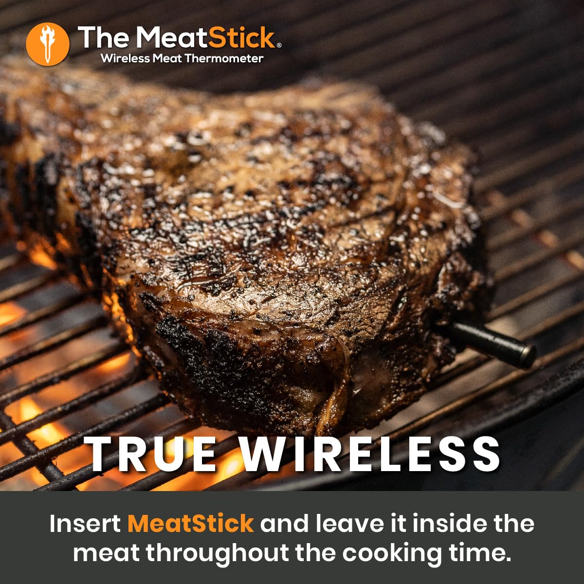 Xtender Set | Smart Wireless Meat Thermometer | 300ft Range Digital Food Probe with Bluetooth | for Smoking, Grilling, BBQ, Air Fryer, Deep Frying, Oven, SousVide, Rotisserie
