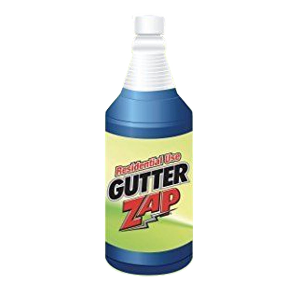 Xterior Inc Gutter Zap Environmentally Safe Black Streak Gutter Cleaner Commercial 32 fl oz
