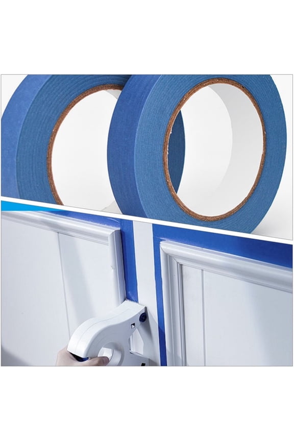 ,Blue Painters Tape,Masking Tape,Painting Tape,Blue Painters Tape - 0.5Inch Wide,Masking Tape,0.5 Inch X 55 Yards,Blue Tape for Arts,Crafts,Painting,Labeling,Decoration,Schoolprojects,5Pcs