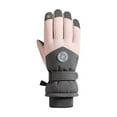 thumbnail image 1 of Xtorkit Winter Touchscreen Gloves,Blue Ski Gloves,Ski Gloves Snow,Non-Slip Warm Full Fingers Women and Men Winter Waterproof Cycling Gloves(Black), 1 of 2