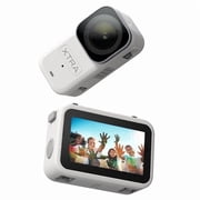 Xtra Atto Mini Wearable POV Camera, 4K/60fps 1/1.3 CMOS Sensor, Built-in 128GB Storage, Magnetic Quick Mount, 220 Mins Long Battery Life, Hands-Free Vlog Camera, White