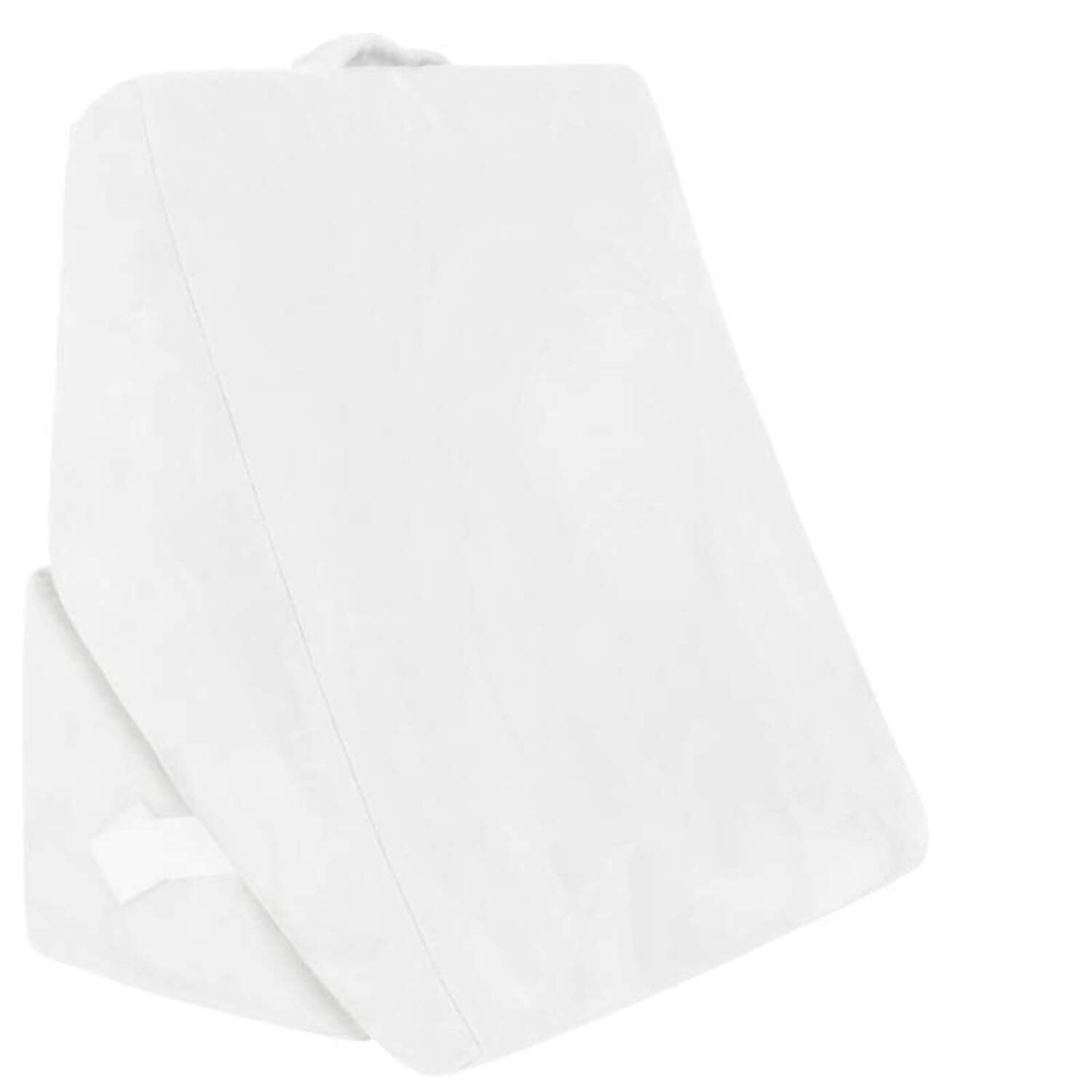 White Memory Foam Adjustable Bed Wedge Pillow