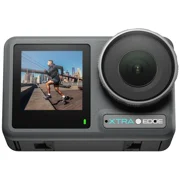 Xtra Edge 4K Action Camera, 1/1.3 Sensor, Waterproof 52ft, Hyper Stabilization, Magnetic Mount, POV Vlog Camera for Travel, Sports & Underwater Bundle