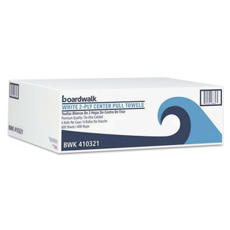 Xtra Roll Towels 1-Ply, 8" x 800 ft, White, 6 Rolls/Carton