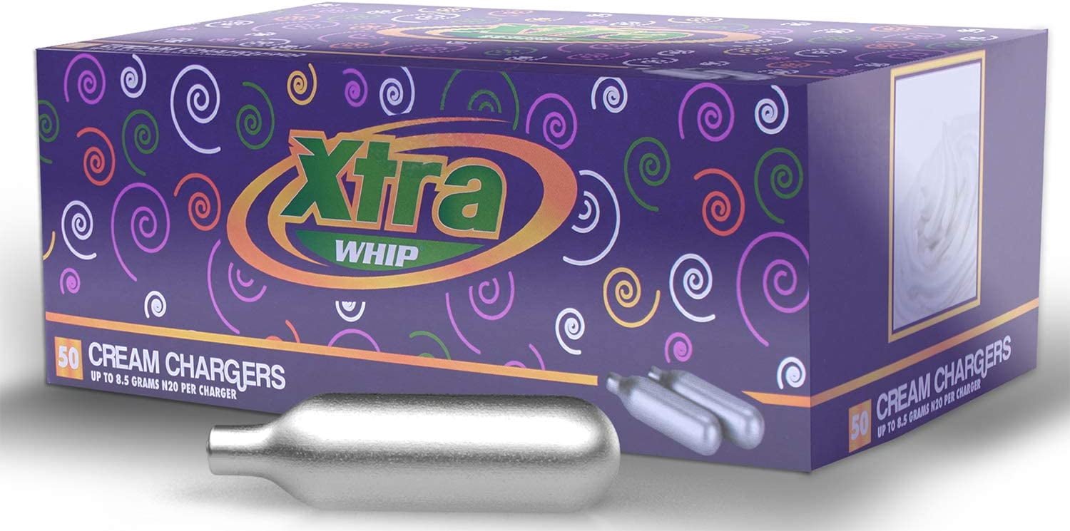 Xtra Whipped Cream Chargers Whipped Cream Cartridges Compatible with