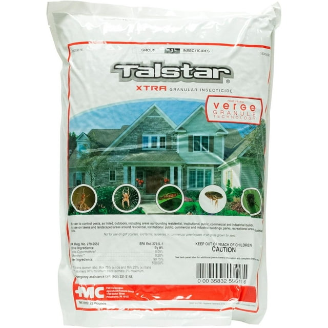 Xtra Yard Granules 25 Lbs Kill Fire Ants Scorpions Crickets Fleas Ticks