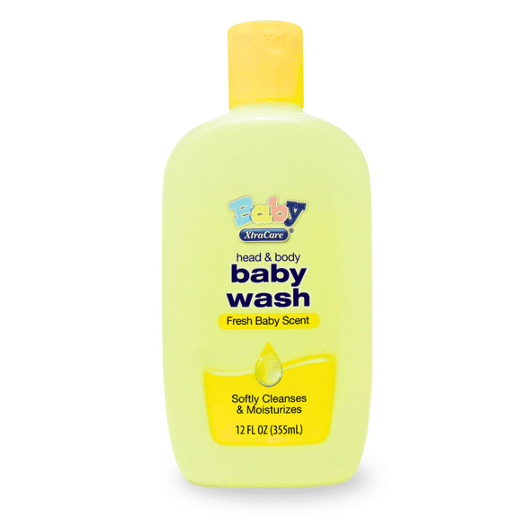 XtraCare Baby Wash Fresh Scent, Gently Cleanses, 12 fl oz